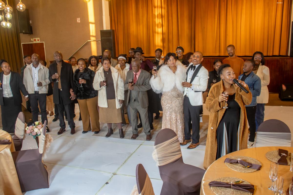 Group gathered for a ministry celebration